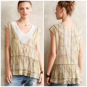 Anthropologie flowy top